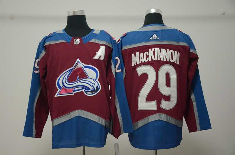 Avalanche 29 Nathan MacKinnon Burgundy With A Patch Adidas Stitched Jersey,We sell and wholesale Avalanche 29 Nathan MacKinnon Burgundy With A Patch Adidas Stitched Jersey on line form chian!
